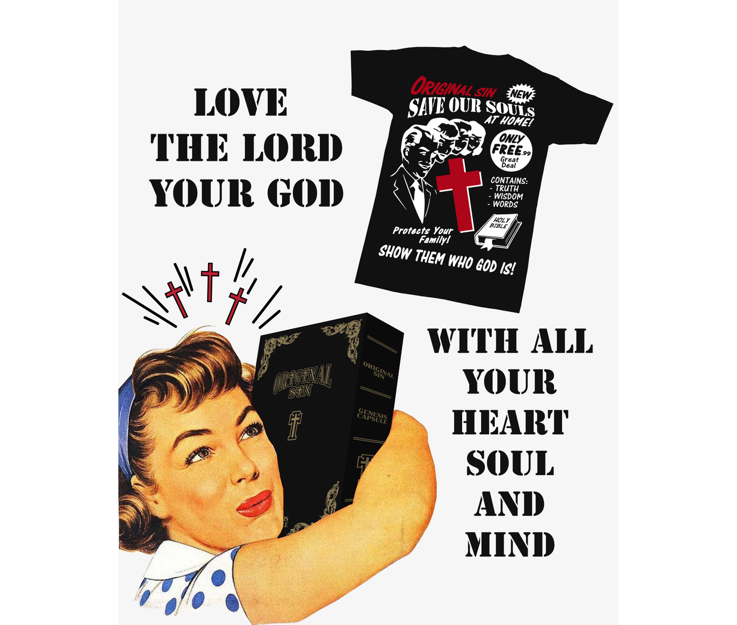 Save Our Souls Tee - Black