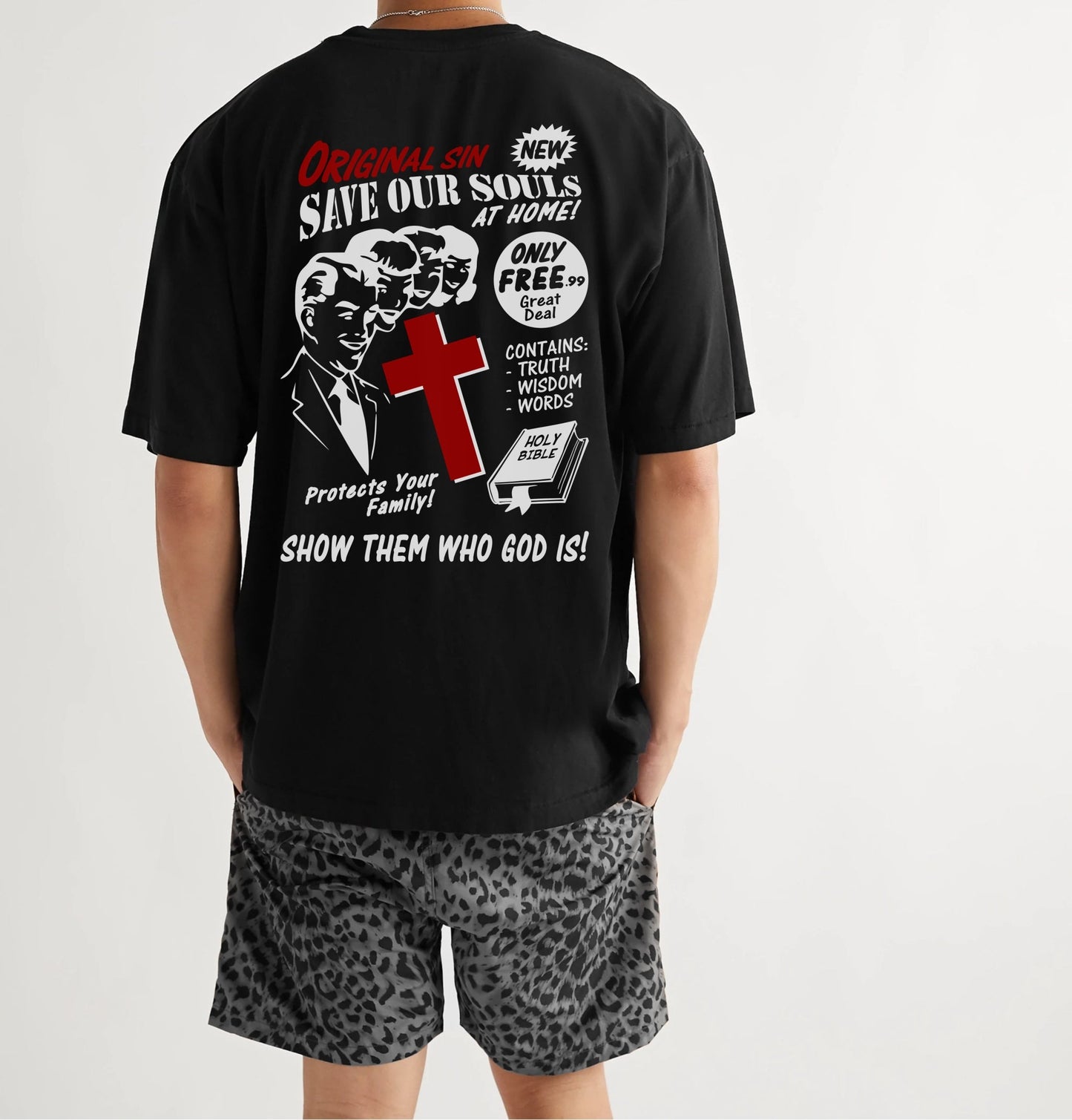 Save Our Souls Tee - Black