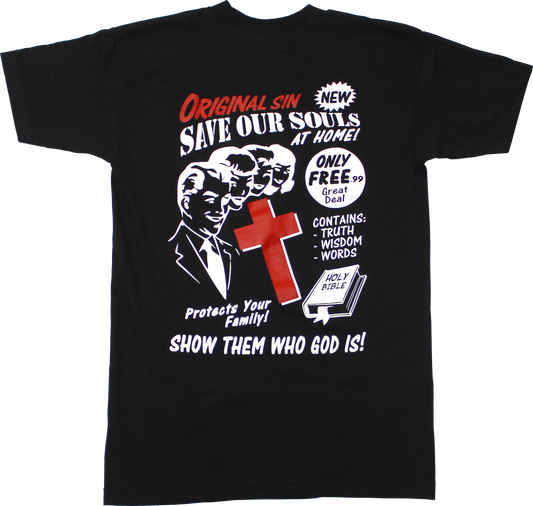 Save Our Souls Tee - Black