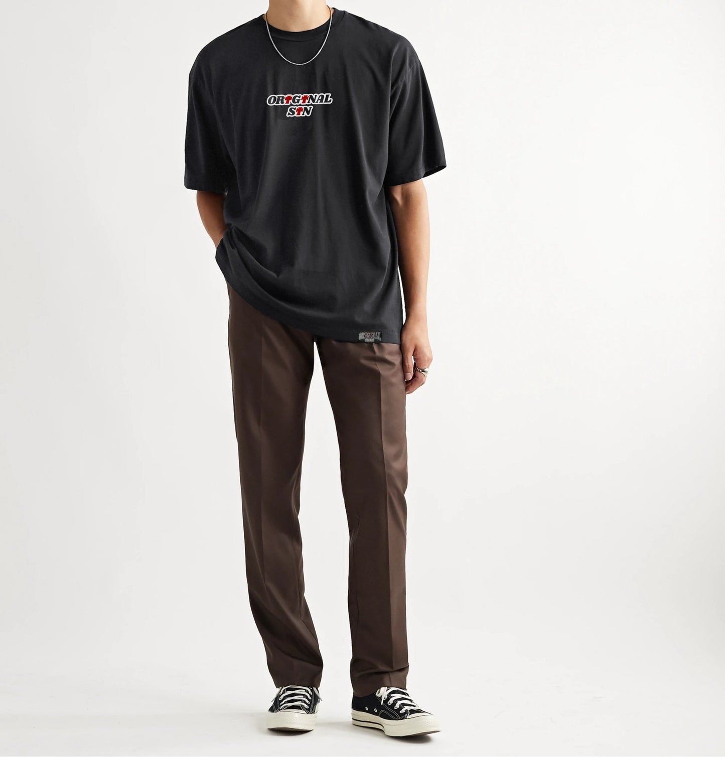With Us Again Tee - Black