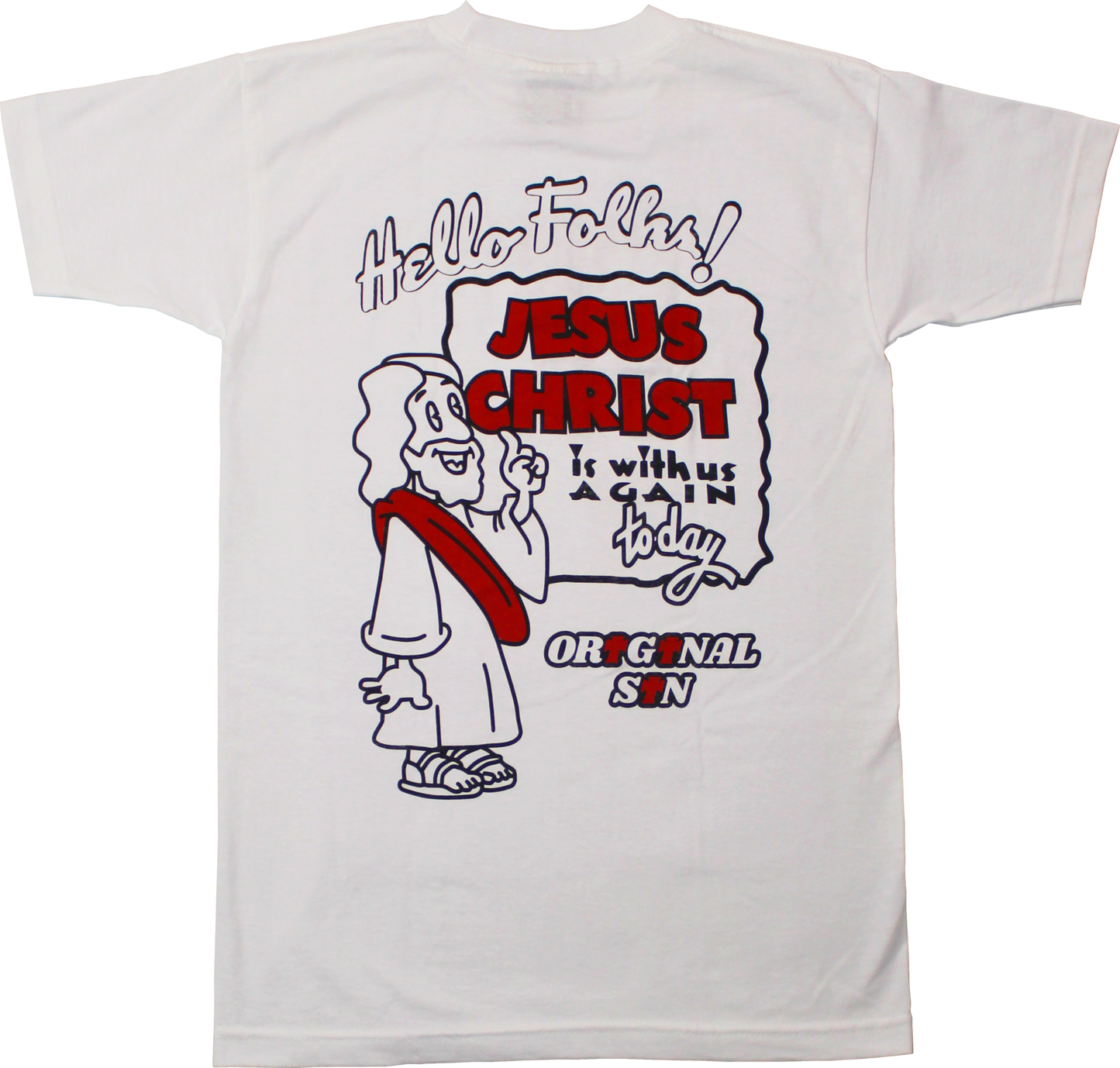 With Us Again Tee - White