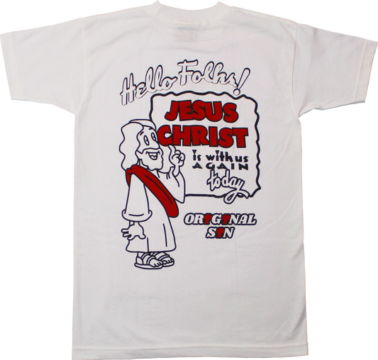 With Us Again Tee - White
