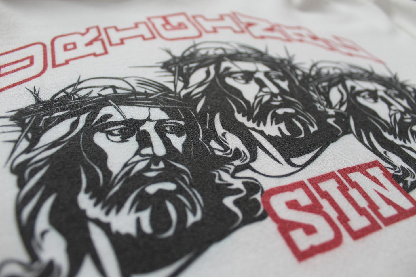 Jesus Jesus Jesus Hooded Sweatshirt - White