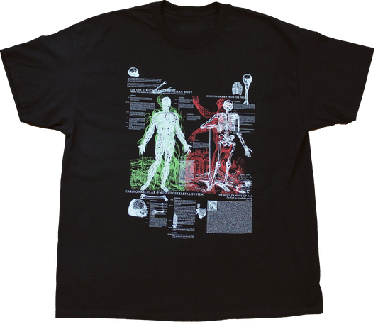 Anatomy Tee - Black