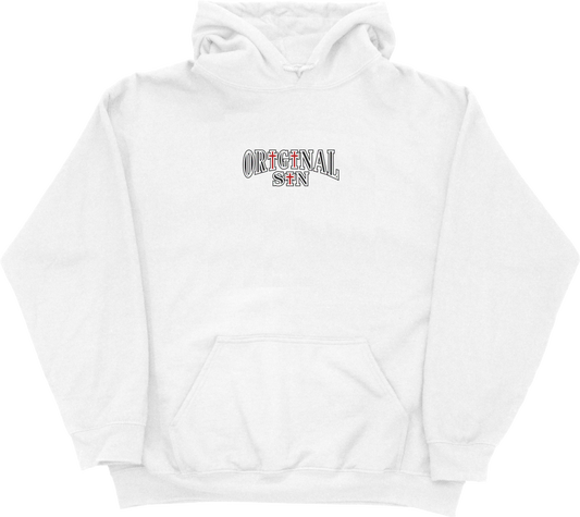 Classic Logo Hooded Sweatshirt - White