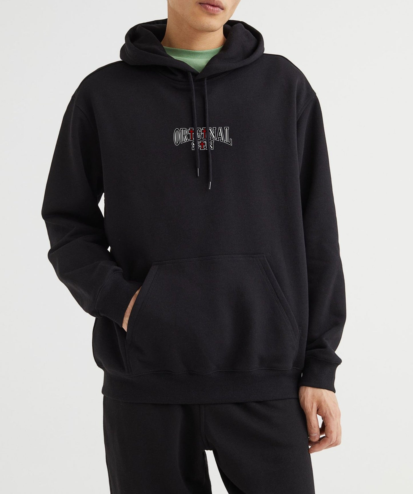 Classic Logo Hooded Sweatshirt - Black
