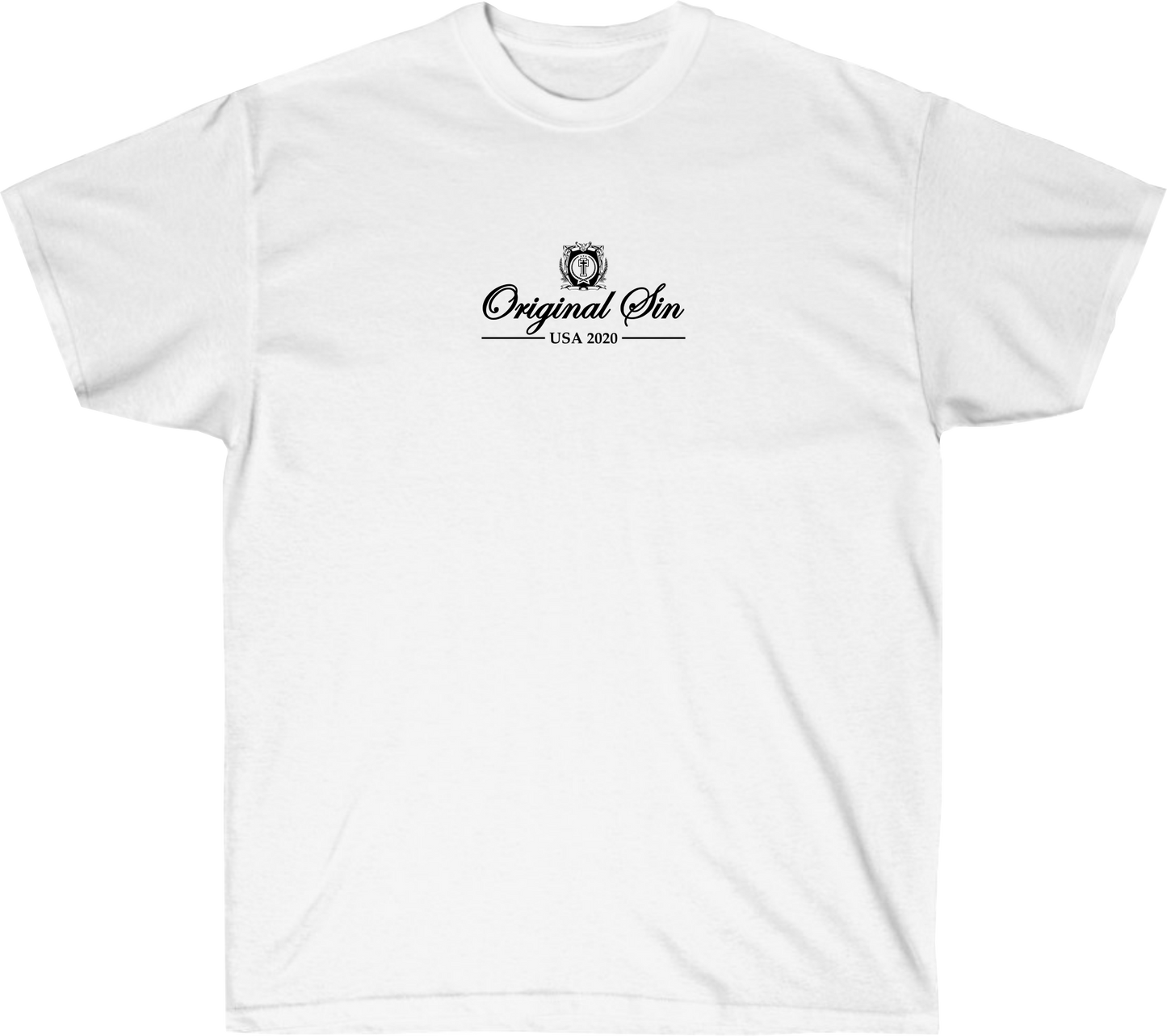 Script Logo Tee - White