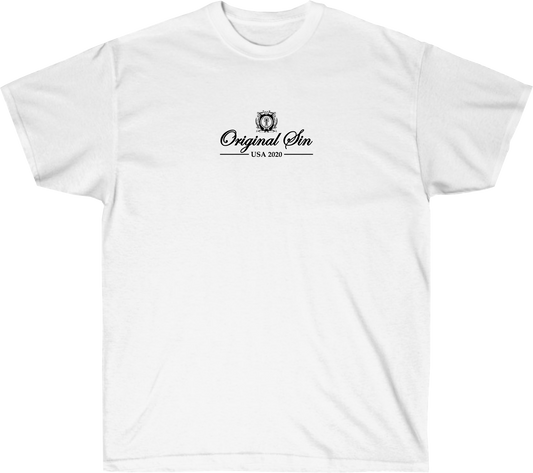 Script Logo Tee - White