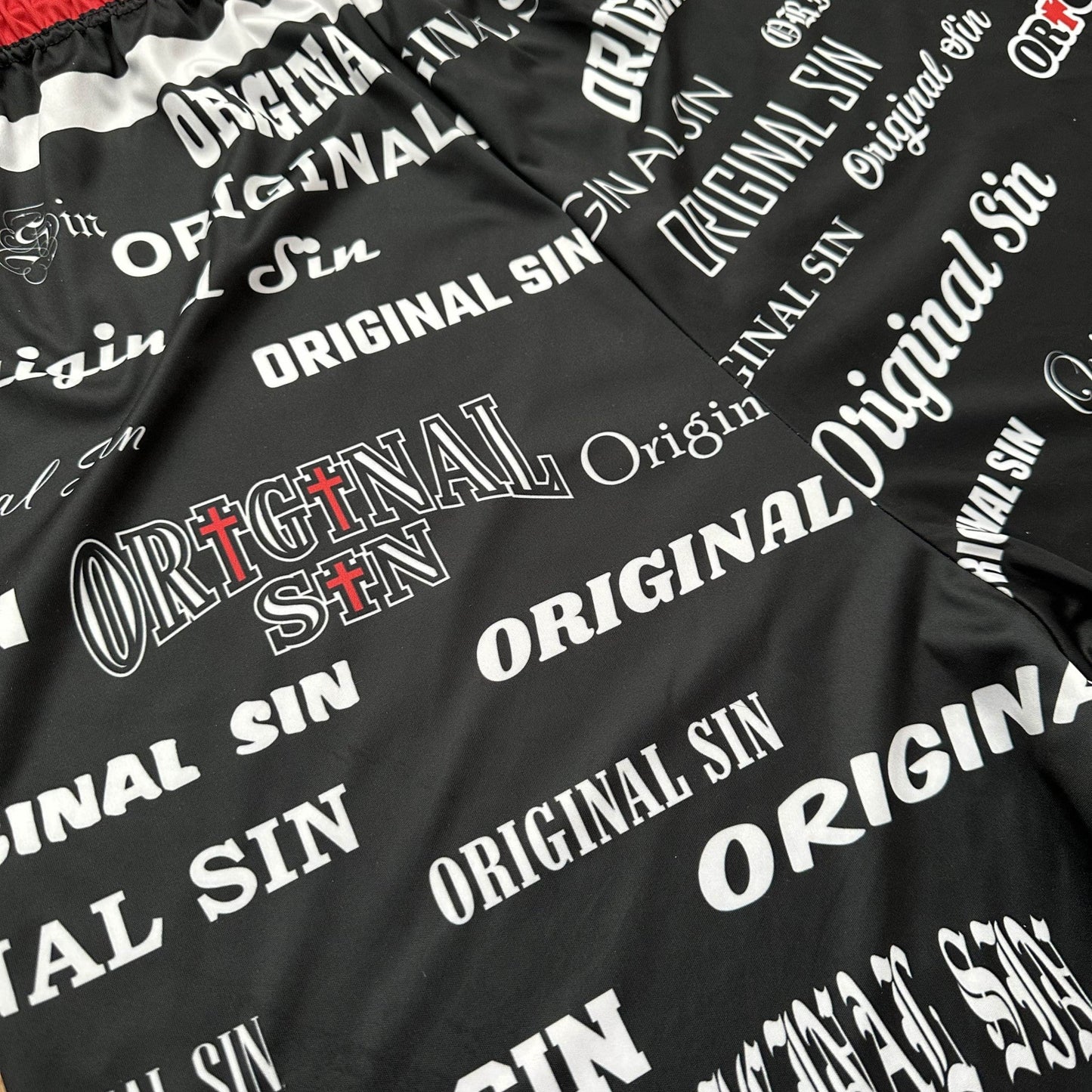 Fonts Basketball Shorts - Black