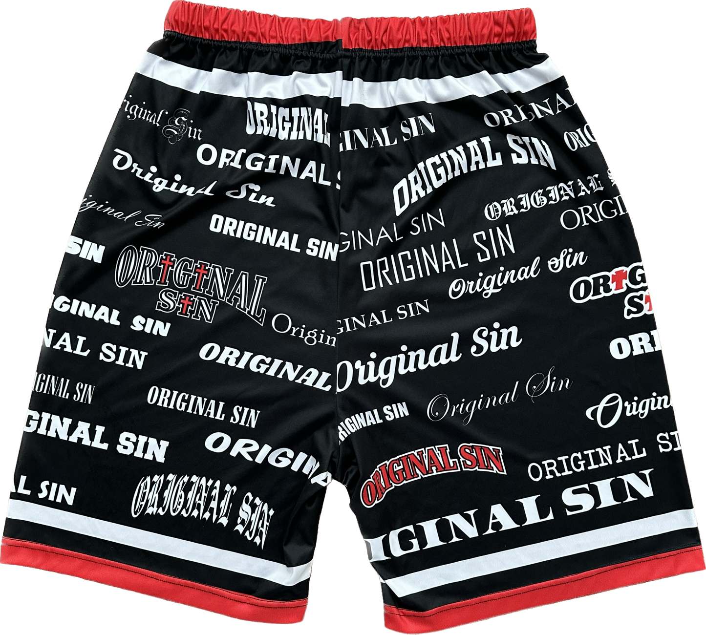 Fonts Basketball Shorts - Black