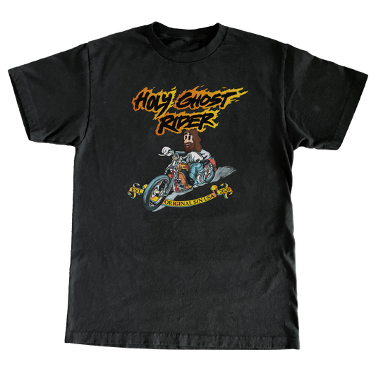 Holy Ghost Rider Tee - Black