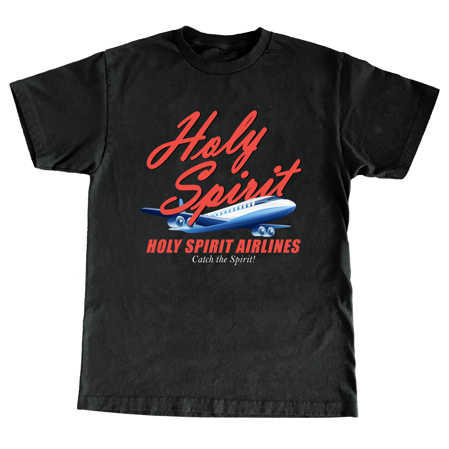 Catch the Spirit Tee - Black