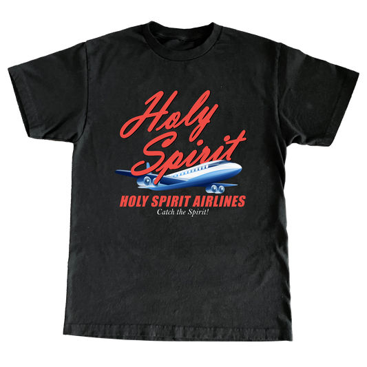 Catch the Spirit Tee - Black
