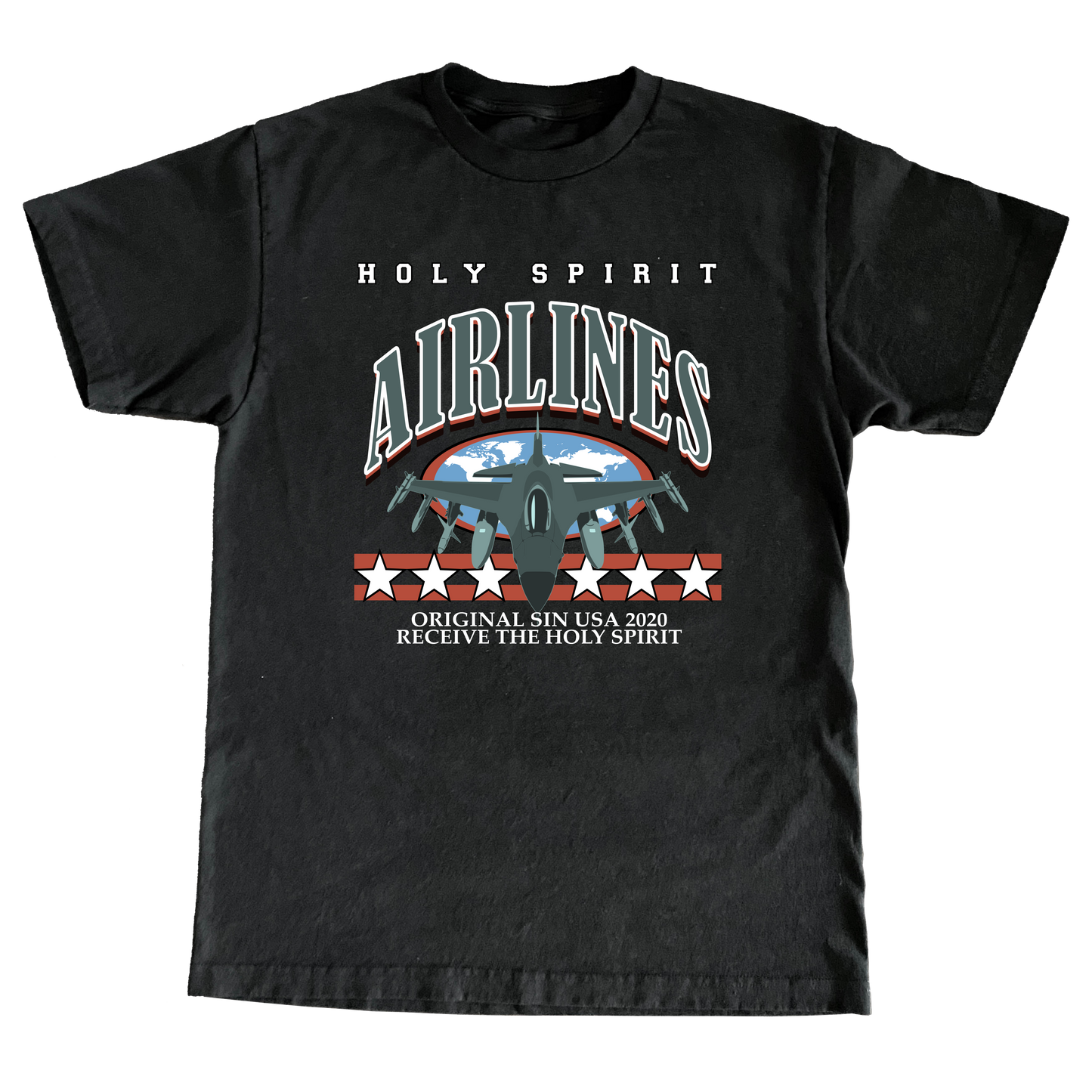 Receive the Holy Spirit Tee - Black