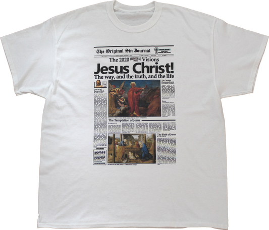 Headline Tee - White