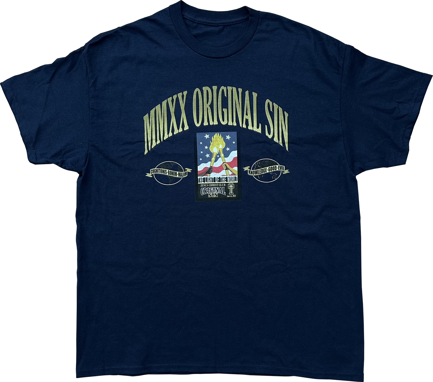 Light of the World Tee - Navy