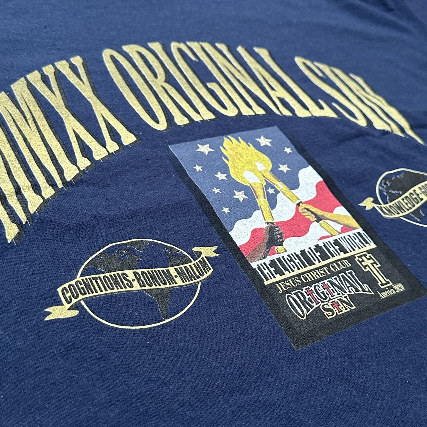 Light of the World Tee - Navy