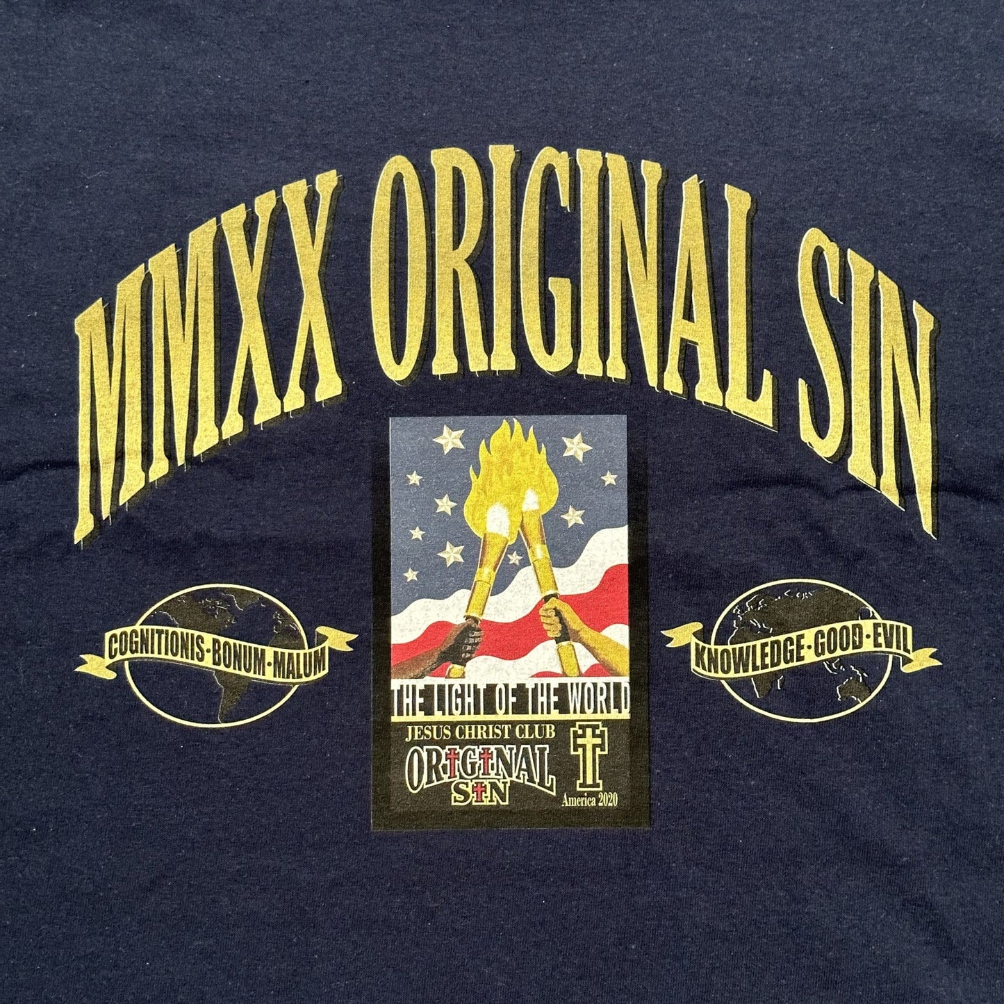Light of the World Tee - Navy