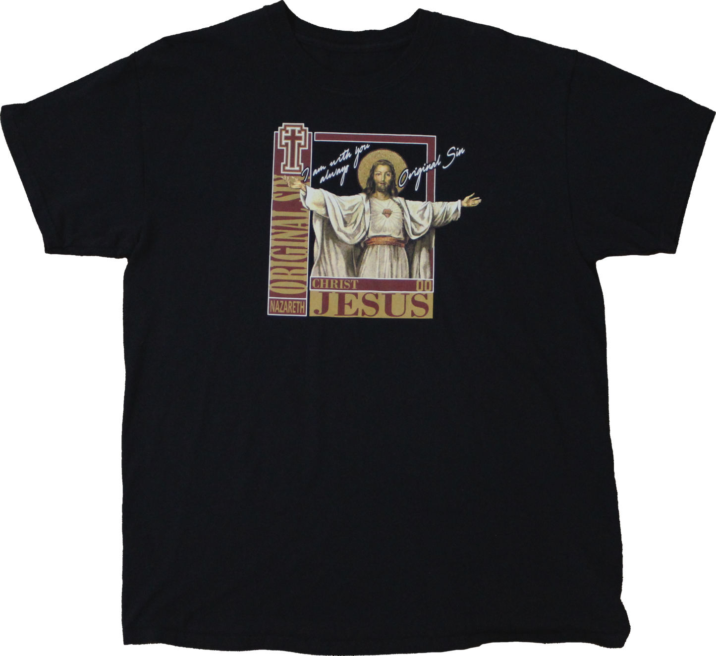 Open Arms Tee - Black