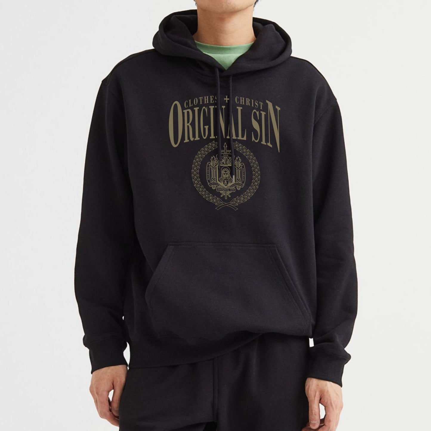 Academy Hooded Sweatshirt - Black