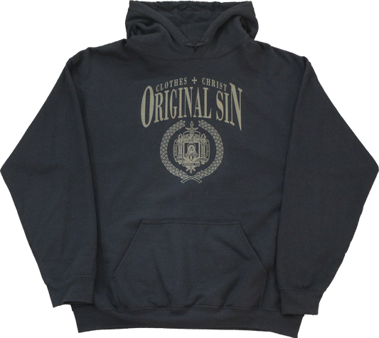 Academy Hooded Sweatshirt - Black