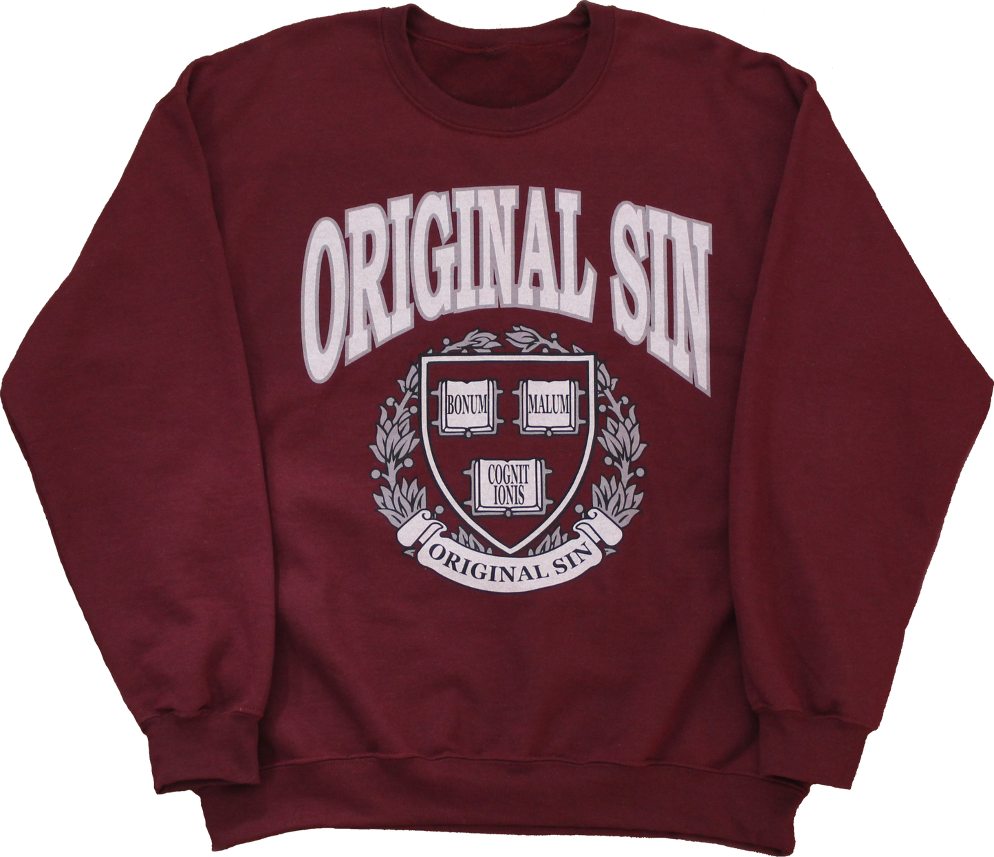 Heritage Seal Crewneck Sweatshirt - Maroon