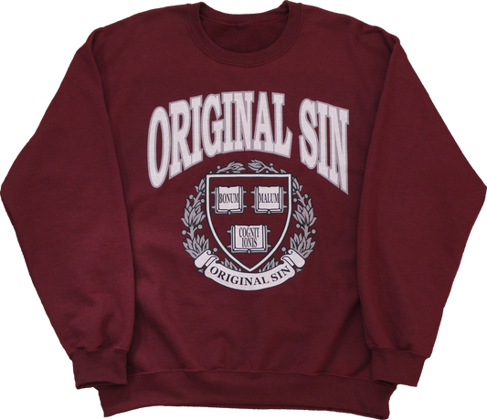 Heritage Seal Crewneck Sweatshirt - Maroon