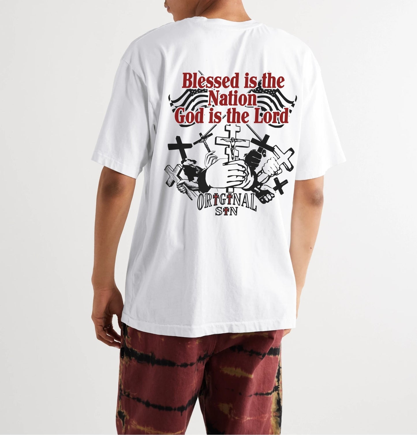 Blessed Nation Tee - White
