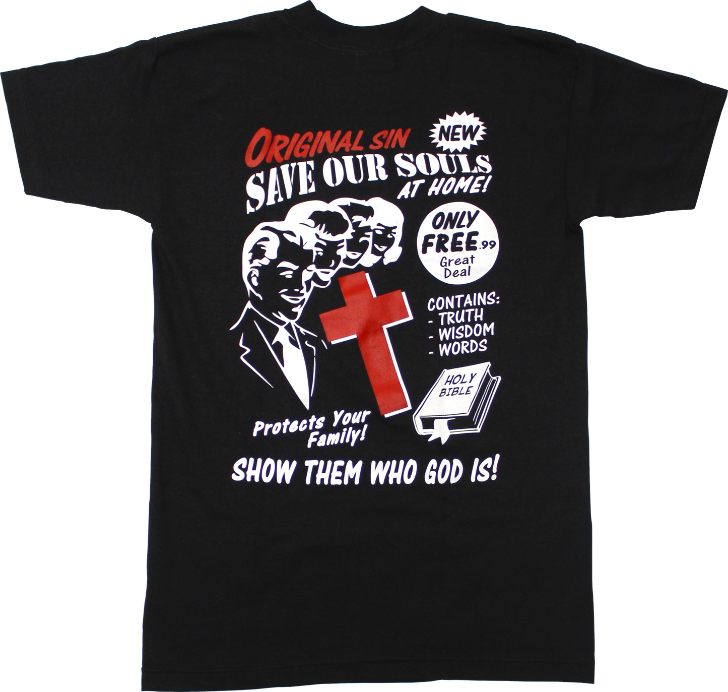 Save Our Souls Tee - Black