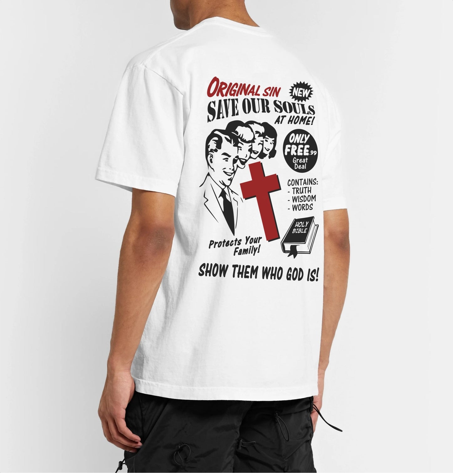 Save Our Souls Tee - White