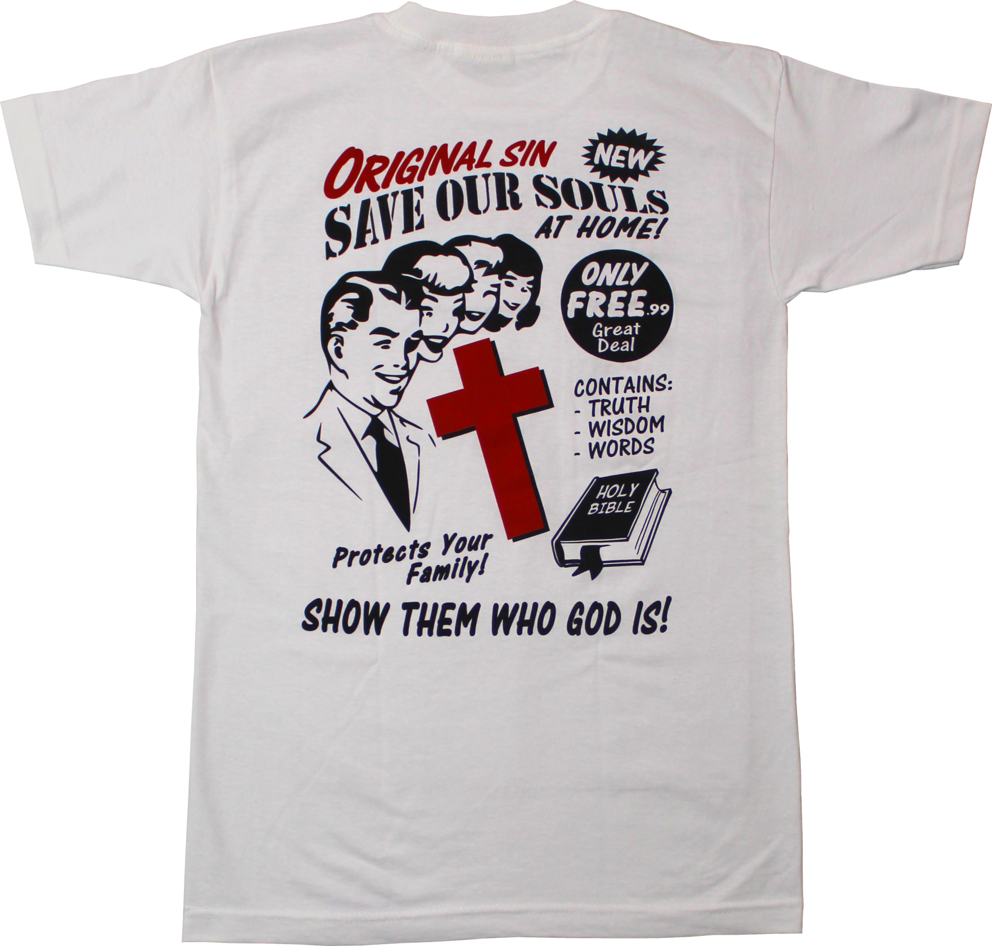 Save Our Souls Tee White