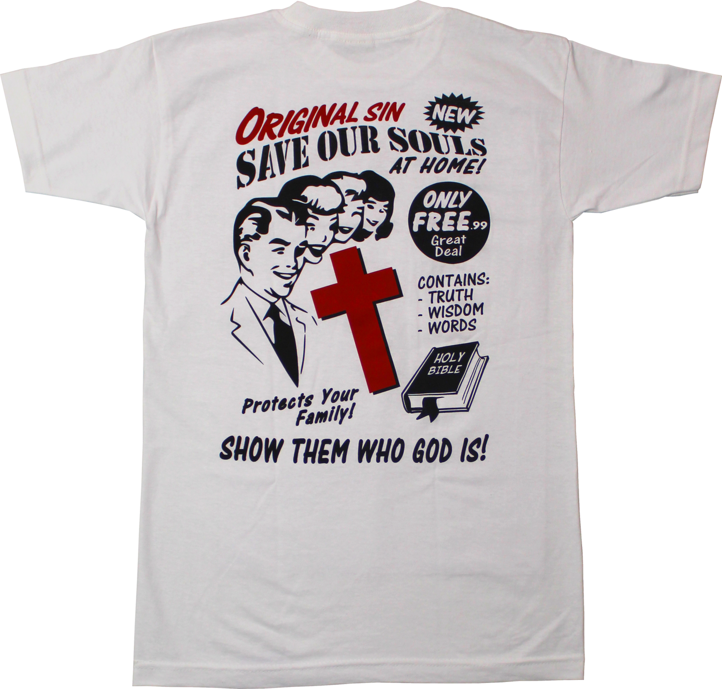 Save Our Souls Tee - White