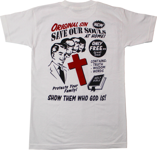 Save Our Souls Tee - White