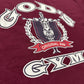 God's Gym Tee - Maroon