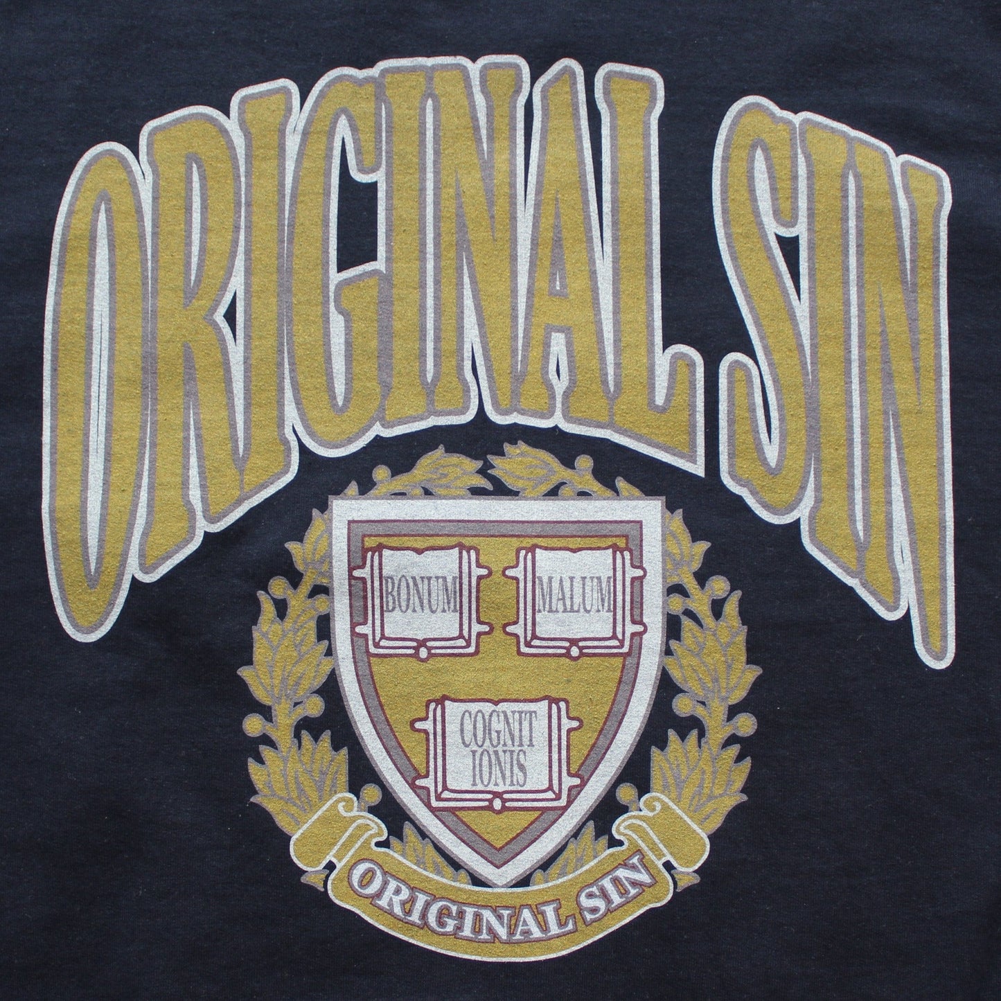Heritage Seal Crewneck Sweatshirt - Navy Blue